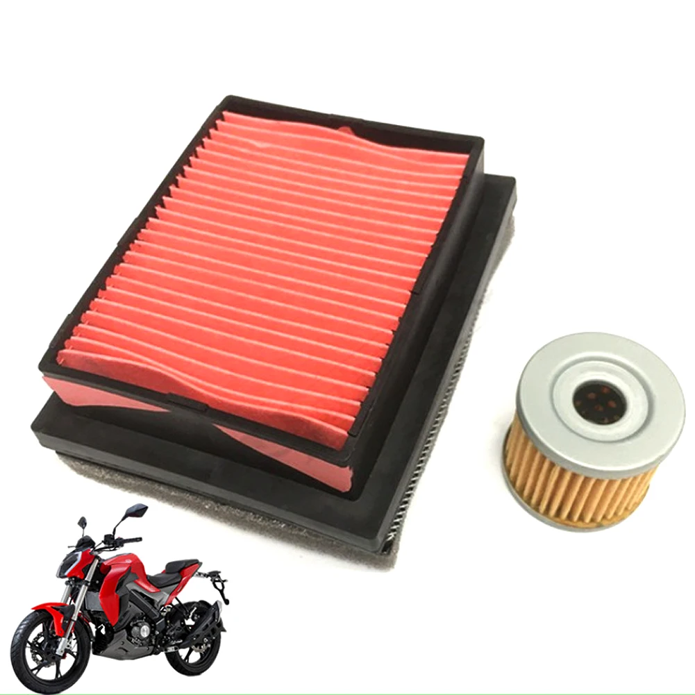 Motorcycle Air Filter Element Engine Oil Filters Filtration For Keeway RKF125 RKF 125 Benelli BJ150-31 BJ150S