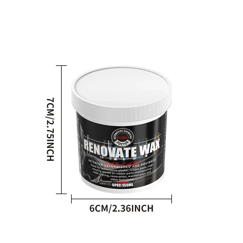 NEW Car Bumper Repair Paste - restores artificial leather with plastic, enhances black effect, car polishing with refurb coating 6