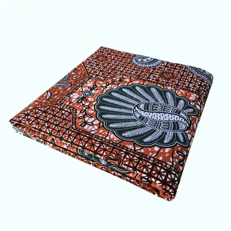 Choose african cotton wax block fabric nigeria fabric Item No.K1-1