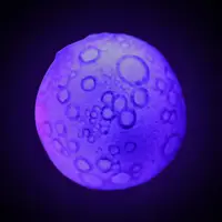 Interactive Dog Ball Toy Dog Jumping Activation Toys Flashing Elastic Chew Toy Light Up Moon Pattern Enrichment Pet Supplies To 1