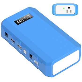 Portable Power Bank Battery Charger with AC DC Outlet 88.8Wh 65W Outdoor Small Generators for Backup Camping Outdoor Emergency 1
