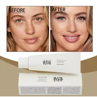 Crème Coréenne à l'Extrait de Riz SPF50+ Hydratante, Améliore le Teint Terne, Unifie et Illumine le Teint, Effet Léger, Correcteur Longue Durée 4