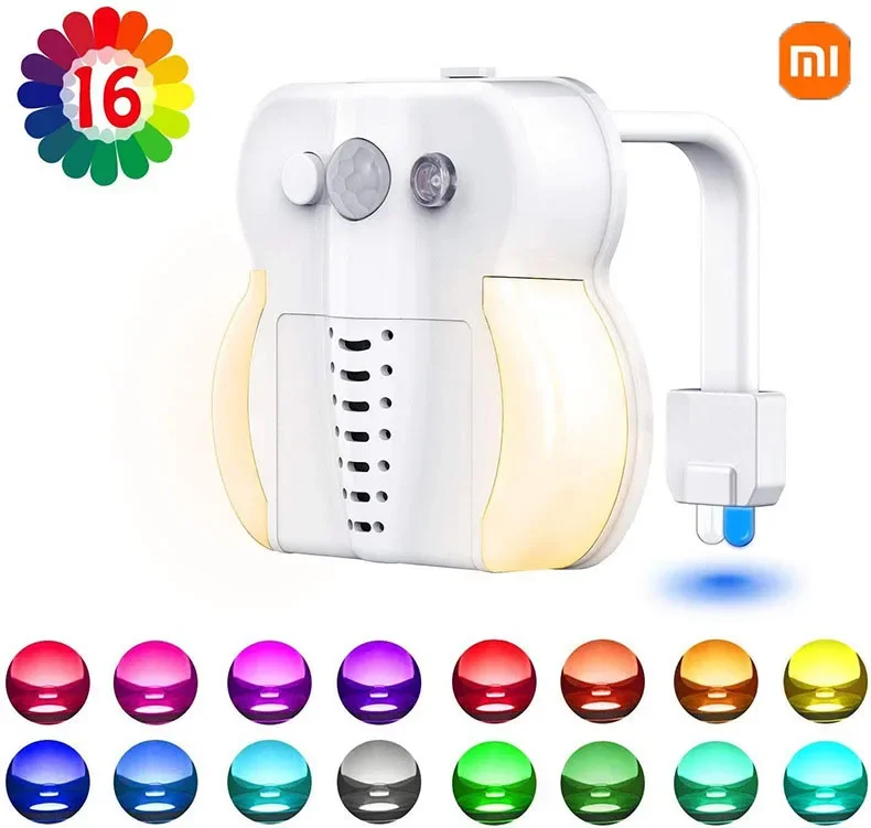 XiaomiToiletBowlBacklightRGBNightLightWithMotionSensor816