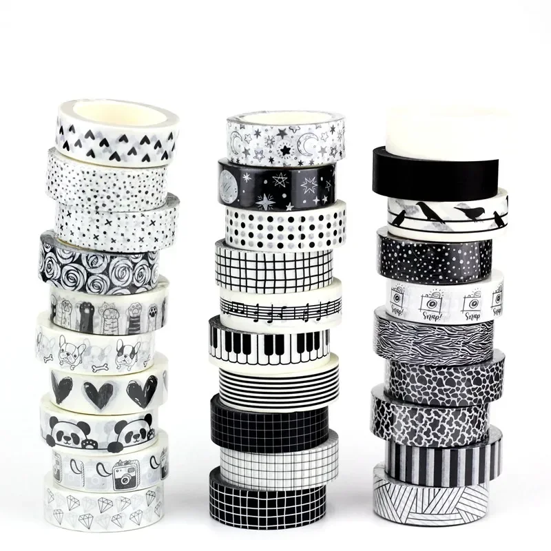 Washi Tape Decoration Tape Decorative Tape Masking Tape Adhesive Tapes Adhesive Tape 1PC 10M Decorative Japanese Washi Tape Set DIY Journaling Moon Masking Tape Cute Stationery