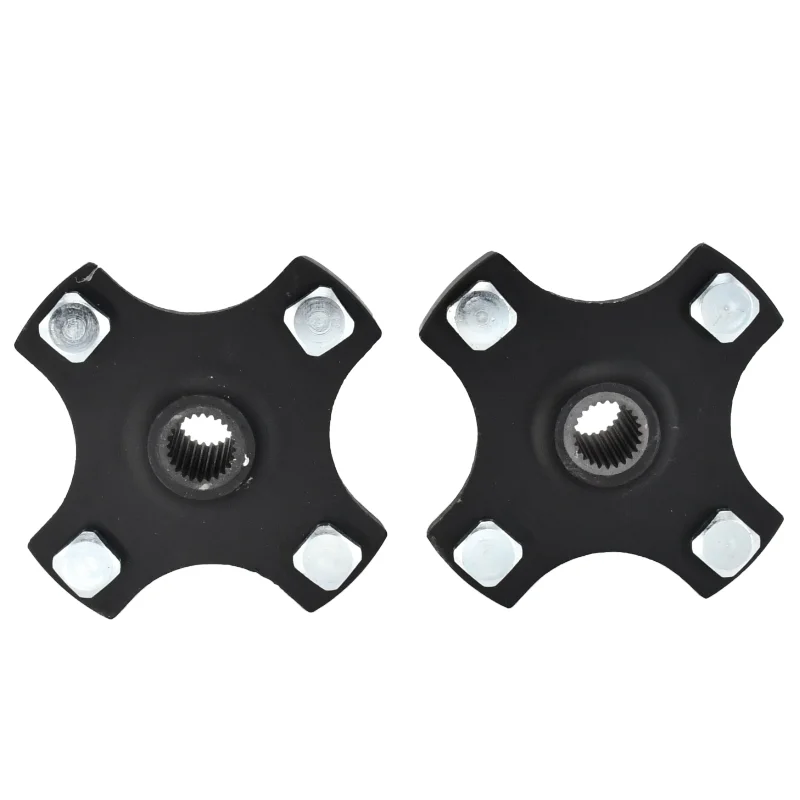 604112 615604 70968-G03 2PCS Rear Wheel Hub Flange Plate Compatible With EZGO RXV Electric Golf Carts 2008-Up