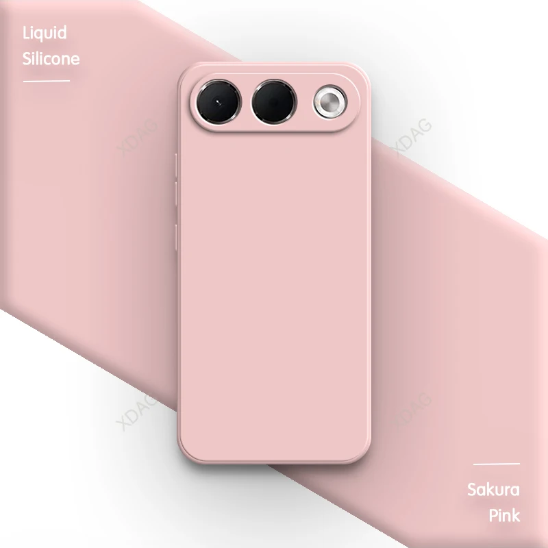 Candy Phone Cases with Camera Protection and Liquid Silicone Back Cover
