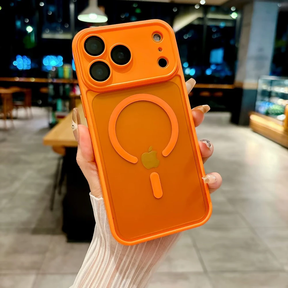 Luxury Matte Magnetic Shockproof Phone Case - Premium Armor Cover