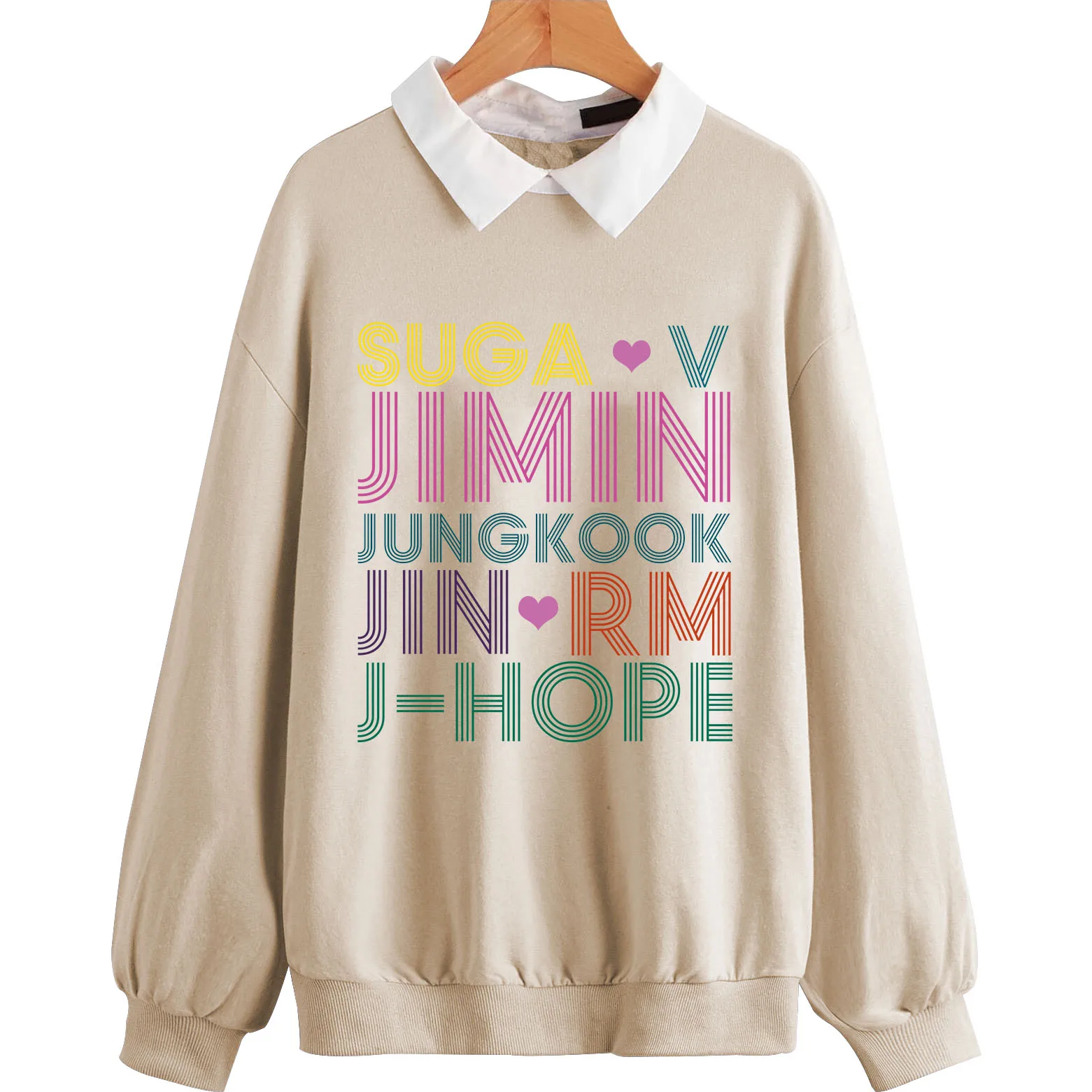 Jimin Hoodie You Never Walk Alone Sweatshirt Korean Style High Quality  Version JIMIN Fans Clothes Autumn Oversized Jimin Merch - AliExpress