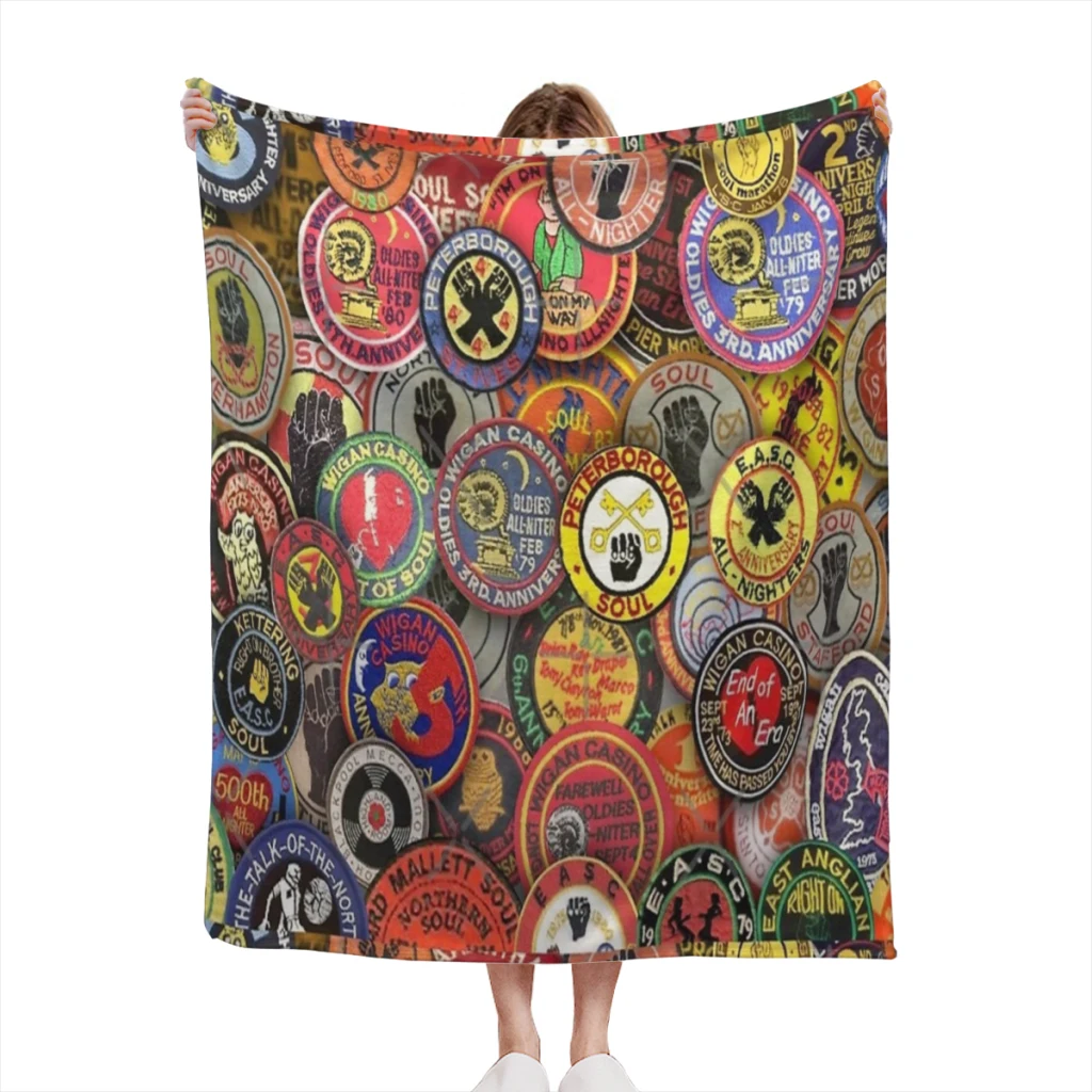 northern soul memories Thin Blanket Soft comforter sets throw for Couch Warm Flannel Blankets Bedroom Summer Blanket