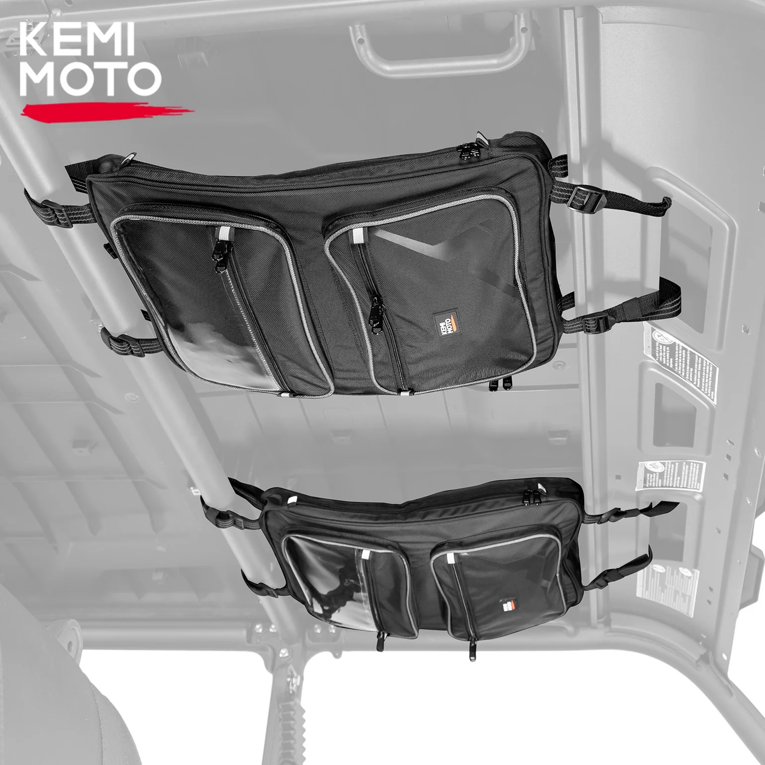 

KEMIMOTO Black Overhead Storage Bag 1680D Oxford & PVC Cloth 5HYV-809200-1000 for CFMOTO UForce 1000 2019-2023 1000 XL 2022-2023