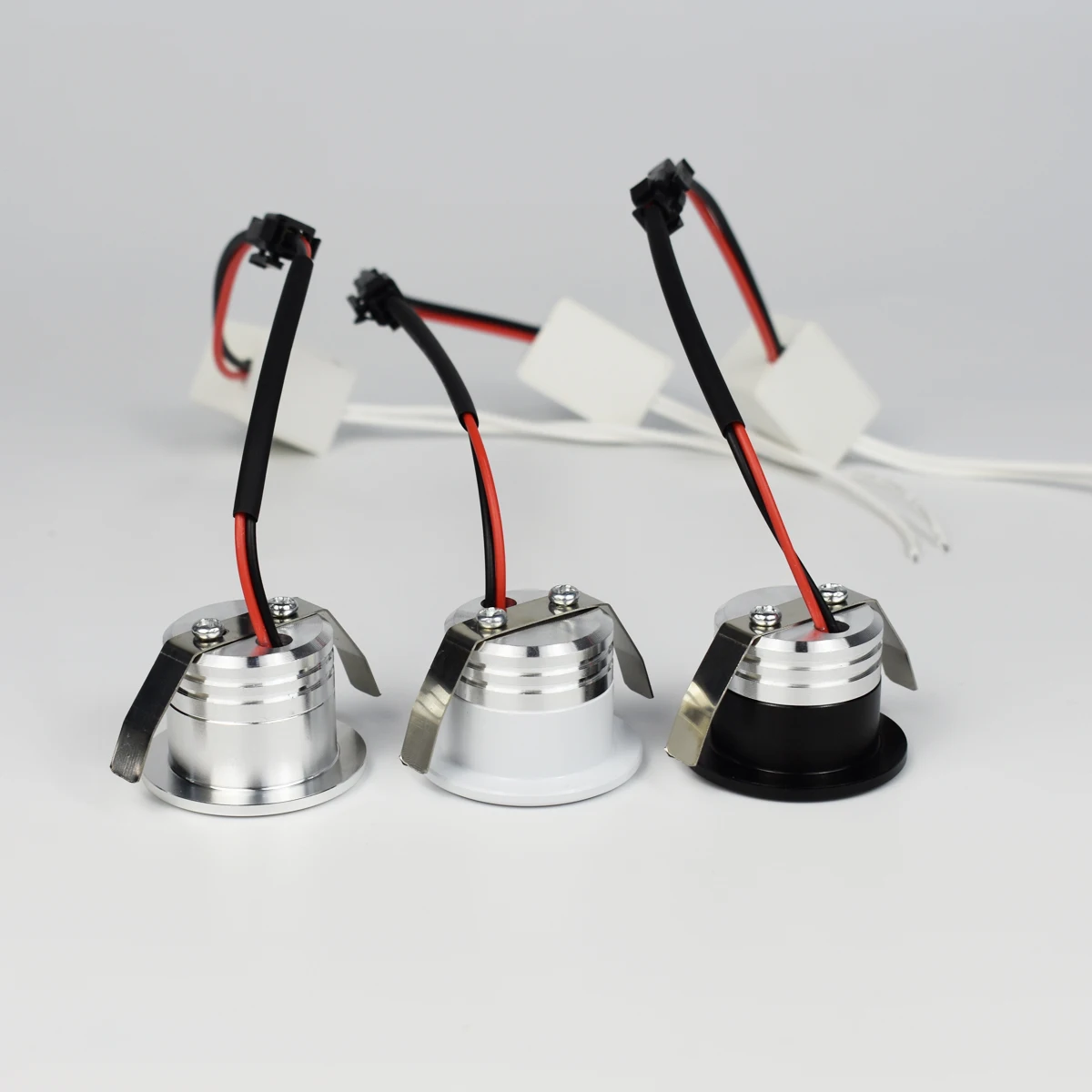3W Mini COB LED Spotlights 110V 220V Black Silver White Scd7969b4b9b14a59940aeb4f75cb517dd