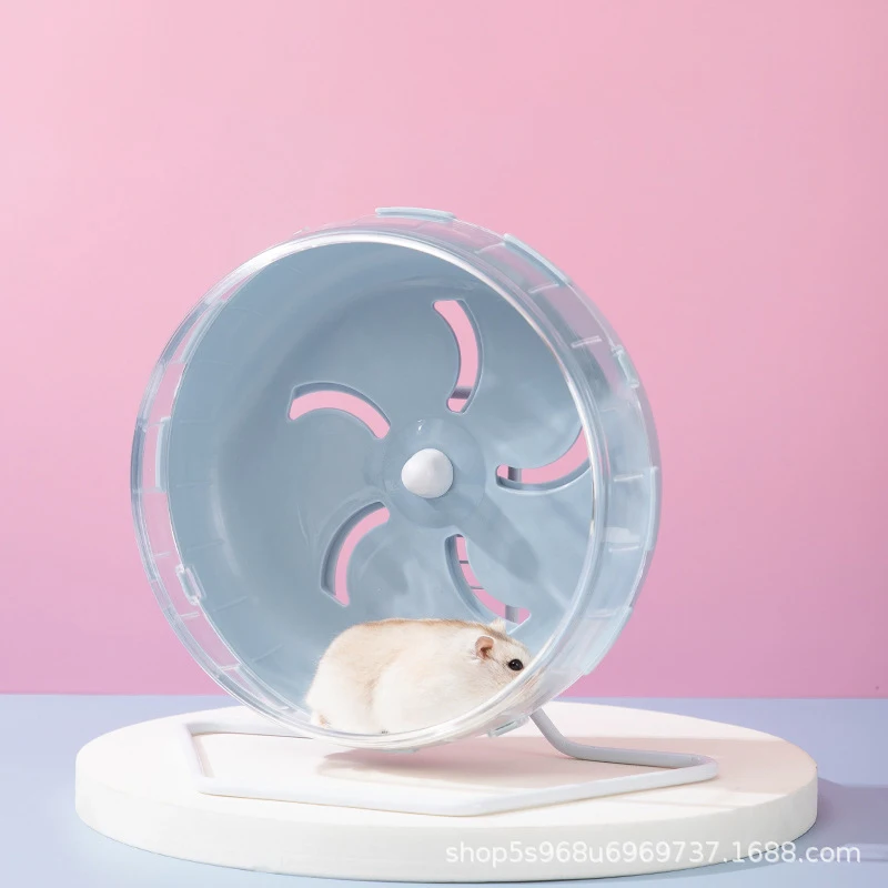 Hamster Sport Running Wheel Rat Small Rodent Mice Silent Jogging Hamster Gerbil Exercise Play Toys Brackets Small Pets Supplies
