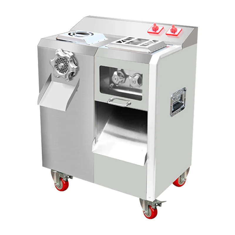 

homemade electric meat grinder stainless steel frozen meat slicer machine electric automatic meat strip cutting machine