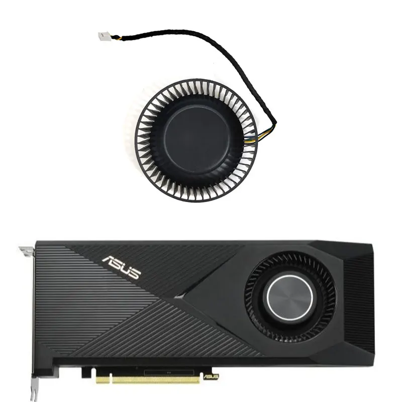 Ventola Di Raffreddamento Nuova Di Zecca 78Mm 4Pin Muslimexatexplax3070Ti Gpu Asus Turbo Rtx 3070 Ti 3080 3090 Ventola Della Scheda Grafica Turbo