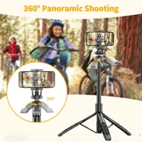L16 1570mm Wireless Selfie Stick Tripod Stand Foldable Monopod for Gopro Action Cameras Smartphones Balance Steady Shooting Live - Image 4