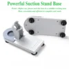 Universal Mini Hot Glue Gun Base Holder with Anti Stick Silicone Mat, Suction Cups Stand, Glue Gun Stand for most Mini Glue Gun 6