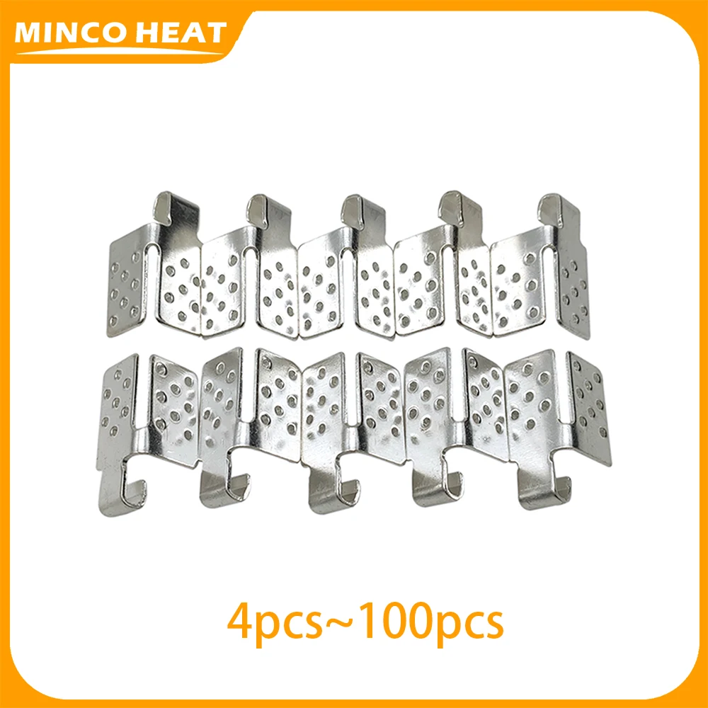 

Зажимы Minco Heat для Электроподогрева пола, аксессуары, соединительные зажимы, 4 ~ 100 шт.