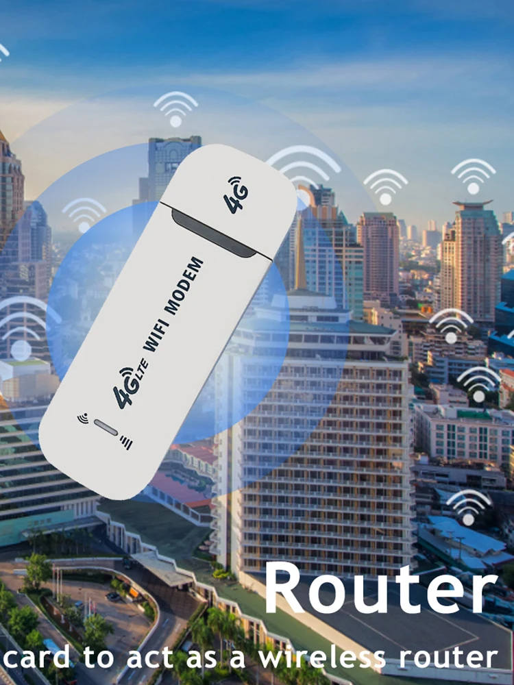 무선 USB 동글 150Mbps 모뎀 스틱 WiFi 어댑터 노트북용 4G 카드 라우터