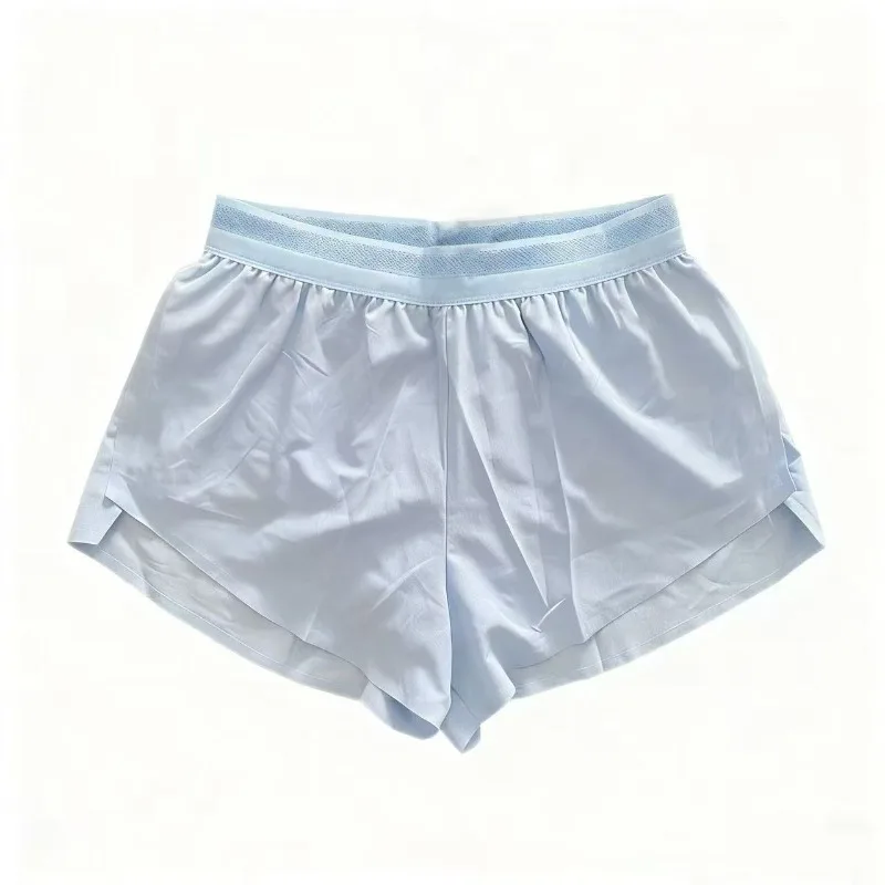 Three-point pants summer triangular lining men's and women's quick-drying sports shorts seaside running D1