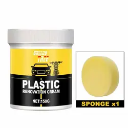 Ultimate Car Plastic and Trim Restorer - Revive, Protect, and Enhance with Long - Lasting Ceramic Shine - 150ml (1Pc)
