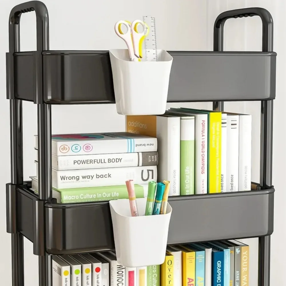 Mobile Storage Rack Trolley With Wheels