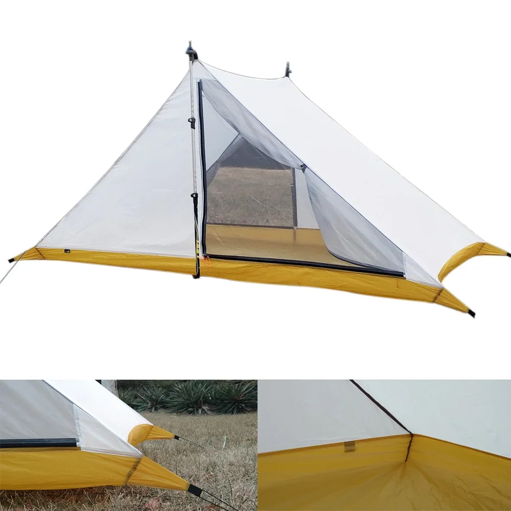 2 Person Professional Waterproof Two-sided 20D Silnylon Tent 2