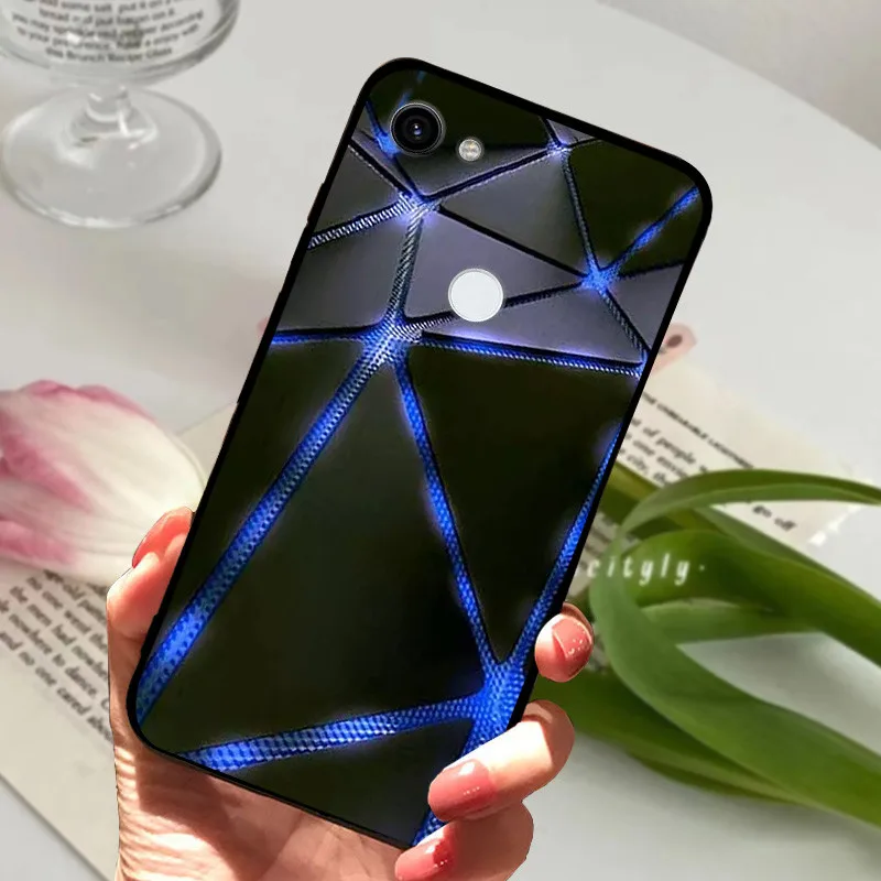 Silicone Shockproof Soft TPU Phone Cover - Cartoon Design