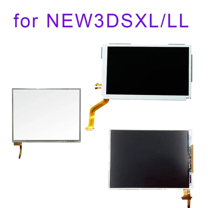Original New For new 3DS LL 3DS XL Upper/TOP LCD Screen Replacement