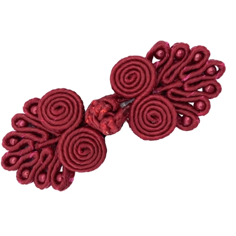 Chinese Buttons Closure Knot Fastener Sewing Seven Beads Cheongsam Button Craft DIY Shirt Cardigan Clothing
