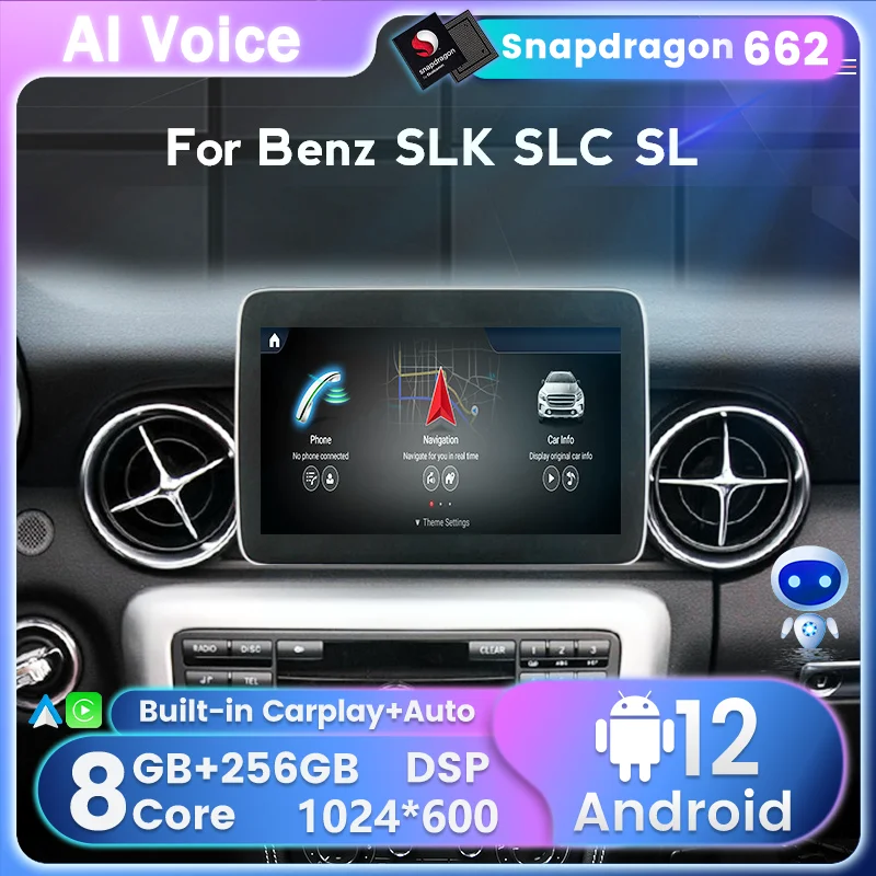 Android All In One Car Radio For R172 Mercedes Benz Slk Sl Class R231