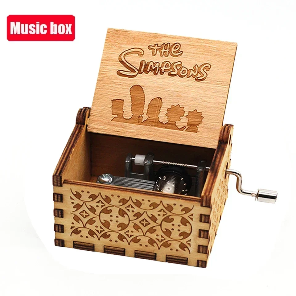 Molinillo De Café Musical Con Cuerda | Caja De Música Decorativa Sin Pilas | Adorno De Mesa Con Mecanismo De Resort | Regalo Original