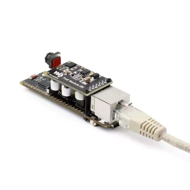 ZJ ESP32-S3 이더넷 개발 보드 POE 모듈 포함 Wi-Fi 블루투스 POE 듀얼 코어 플레이트 로드 지원
