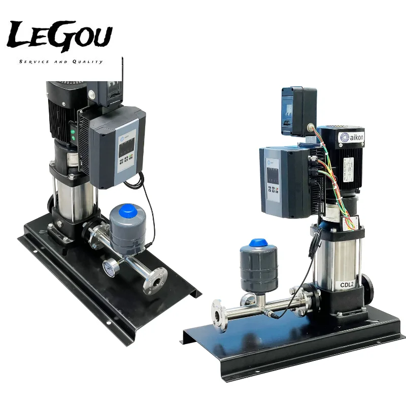

akion automatic constant pressure vertical multistage head 20m booster pump with vfd inverter control