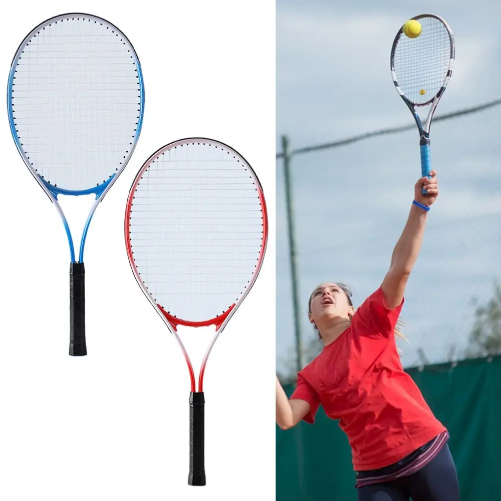 Red Blue Child Tenni Racket Training Professional Beginner Racquet Shockproof Lightweight Tennis Racquet Unisex Durable Portable