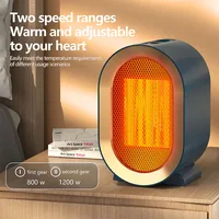 Electric Heater Portable Desktop Fan Heater Heating Warm Air Blower Radiator Home Office Warmer Machine For Winter For US EU 1