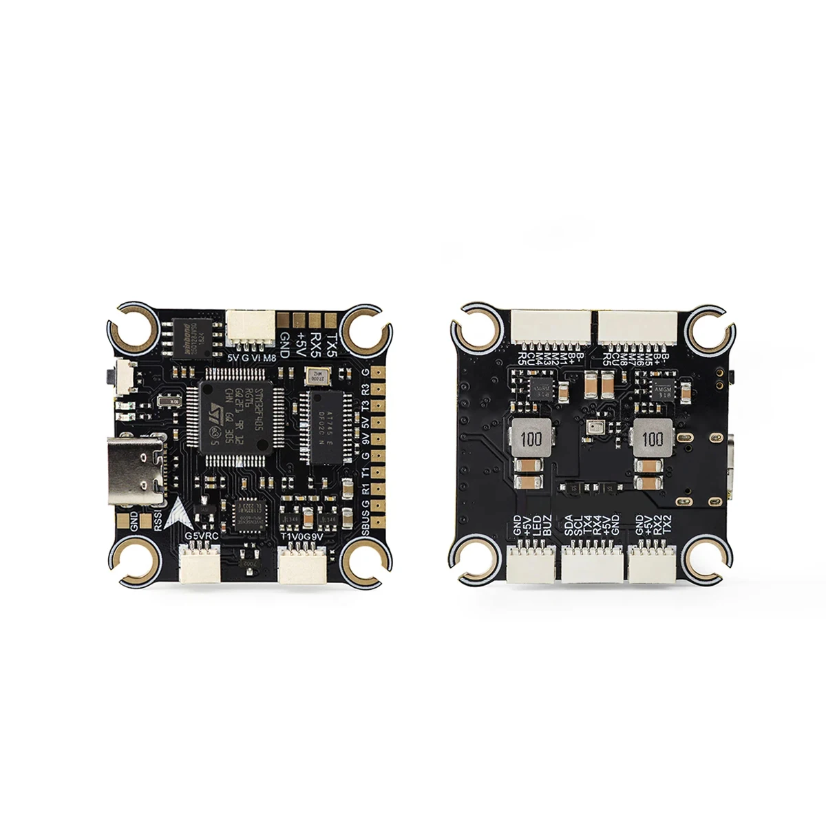 

HGLRC SPECTER F460 STACK MPU6000 F405 Flight Controller BLHELI_S 60A 4in1 ESC 30X30mm 2-6S for FPV Freestyle Drones DIY Parts