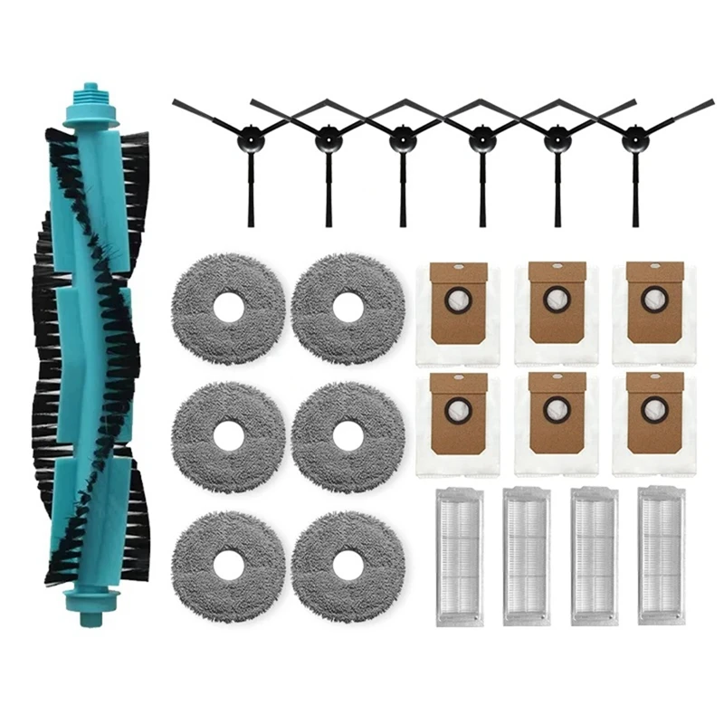 

For Cecotec Conga 11090 Spin Revolution Replacement Parts Main Side Brush Hepa Filter Mop Dust Bag