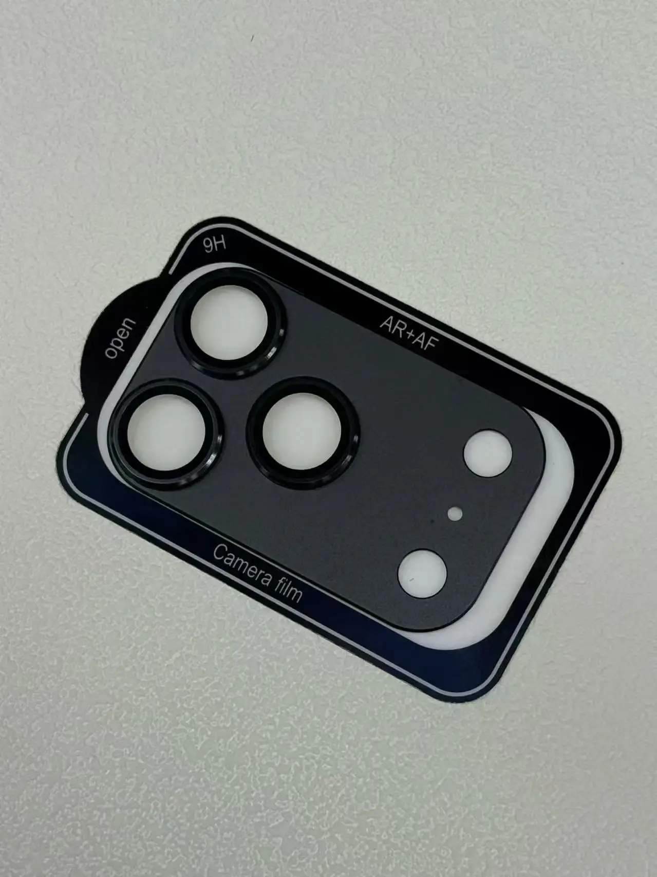 Premium Copper Metallic Camera Lens Guard with 9H Tempered Glass Protection
