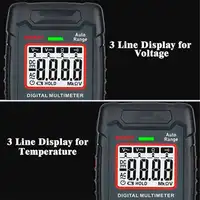 AN109 Portable Digital Smart Multimeter High-precision Intelligent Anti-burn NCV on-off AC/DC Voltage Electrician Repair Tools 2