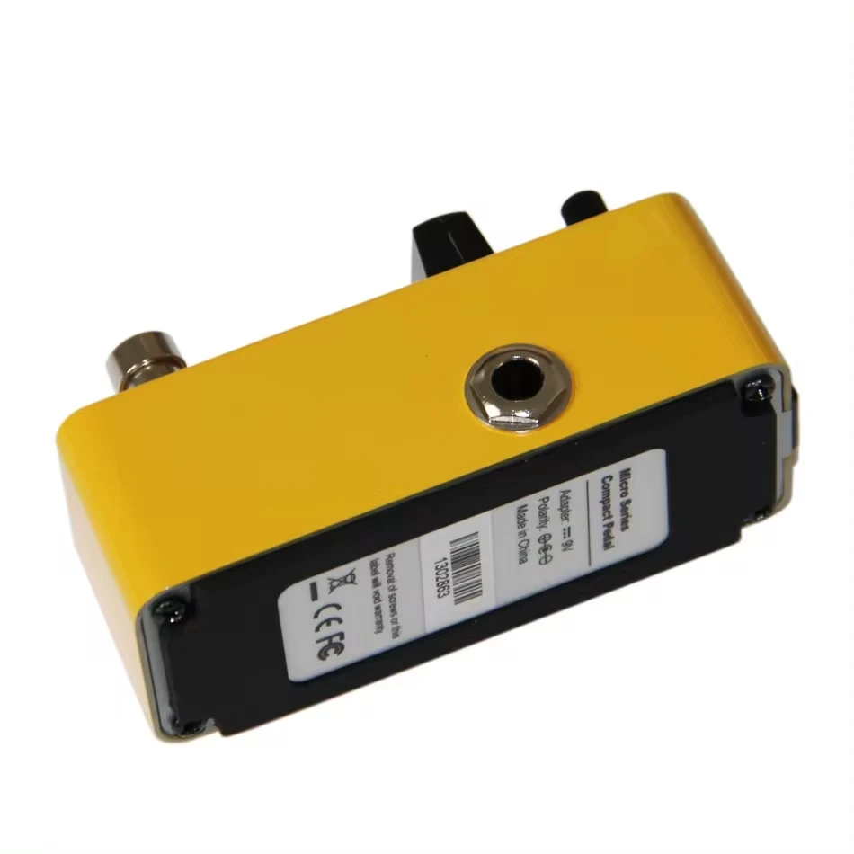 Mooer MCS2 Yellow Optical Compressor Effect Pedal Comp Electric Guitar Mini Guitar Pedal All Metal Shell True Bypass guitar effect pedal guitar effects pedal
