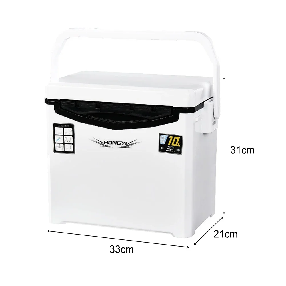 Refrigerator 10L Camping Portable Insulation Refrigeration Outdoor Food and Beverage Refrigeration Box Camping Sea Fishing Box