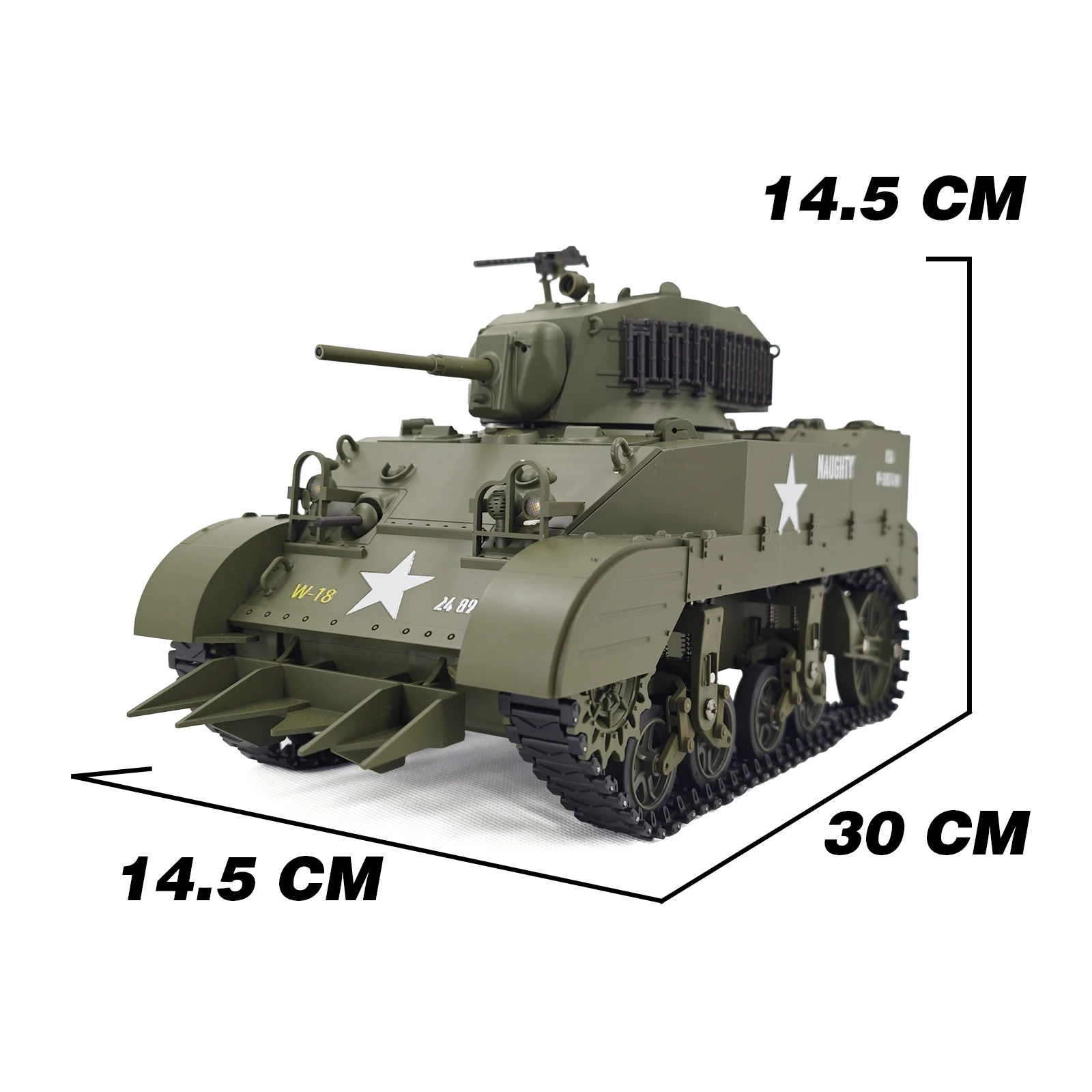 COOLBANK 1:16 RC Tank High Speed Drift RC Cars Stuart M5A1 Light Tank Military Vehicles Off Road Car Tanks Model hobby Toys Boys 6