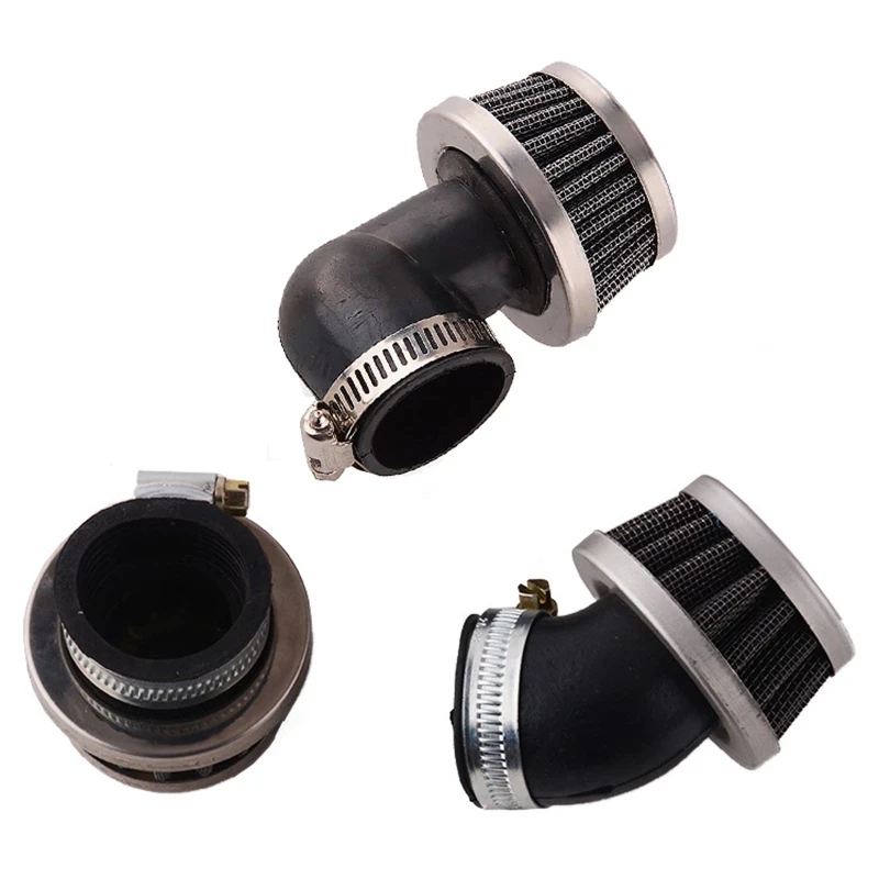 Motorcycle Air Filters 28mm 32mm 35mm 38mm 42mm Universal ATV Scooter Pit Dirt Bike Stright Curved Right Mini Air Filter Cleaner air filter,motorcycle air filter,air filter cleaner