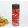 24 Pack 10OZ Clear PET Plastic Juice Bottles with Black Lids Plastic Smoothie Bottles Ideal for Juice, Milk, Homemade Beverages 6
