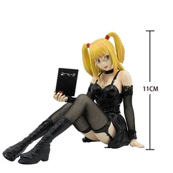 MisaMisa Anime Figure - Sitting Pose PVC Ornament Toy, 11cm Birthday Gift - 11CM (Misa)