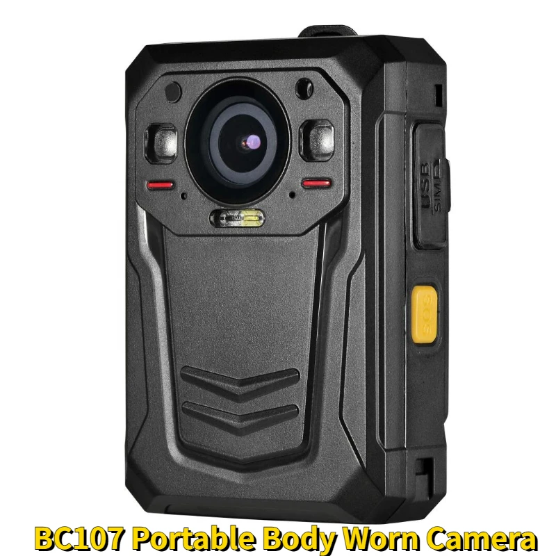 

4G Live Video Body Camera Face Recognition,with 4G LTE GPS WIFI BC107 2inch LCD 1512P Support External 1080P Camera Waterproof