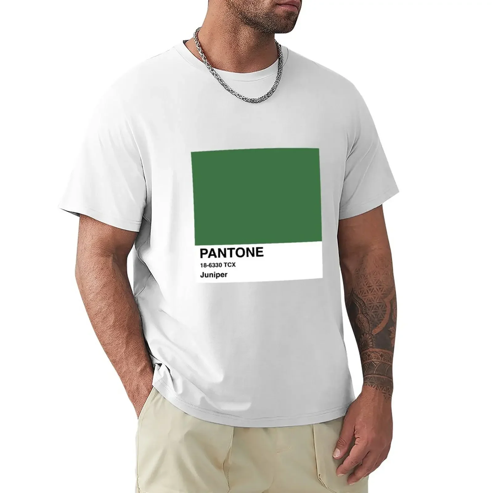 

Pantone - Juniper T-Shirt funnys quick drying oversizeds plain white t shirts men