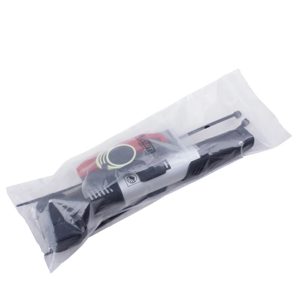 

Mountain Bike Tire Inflator Repair Patch Nozzle Kit Portable Bicycle Tyre Pump Adhesive Patches Set