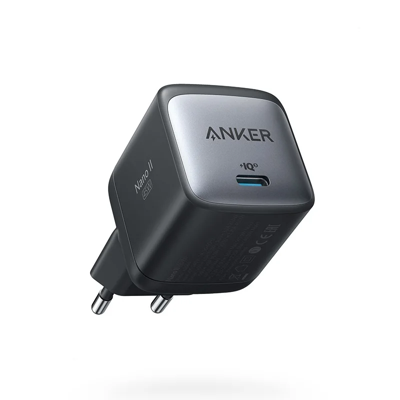 

Быстрое зарядное устройство для Usb c Nano II 45 Вт адаптер PPS поддерживается GaN II IPhone зарядное устройство для MacBook Pro 13/ iPhone 13