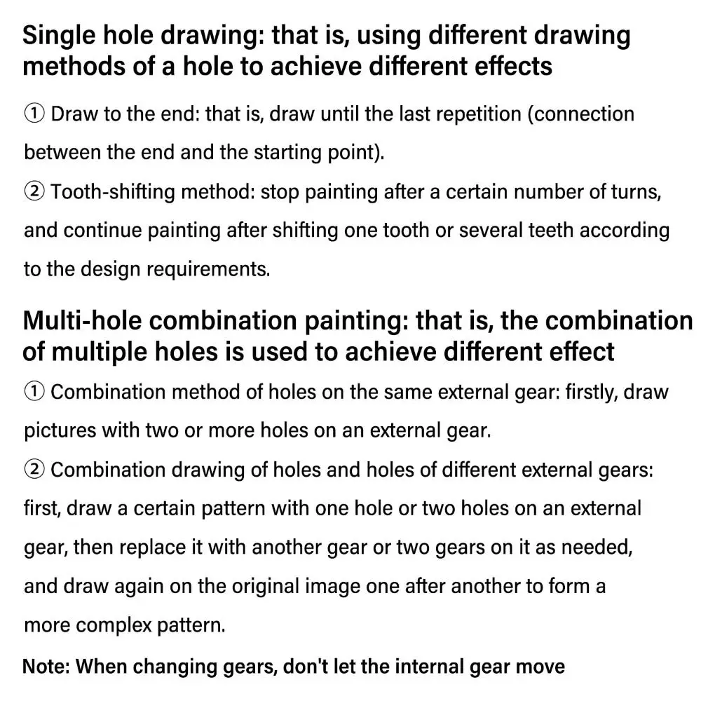 5/12/22PCS 맞물림 기어 휠 Spirograph 플라스틱 특수 모양의 기하학적 눈금자 예술 공예 드로잉 키트 학생